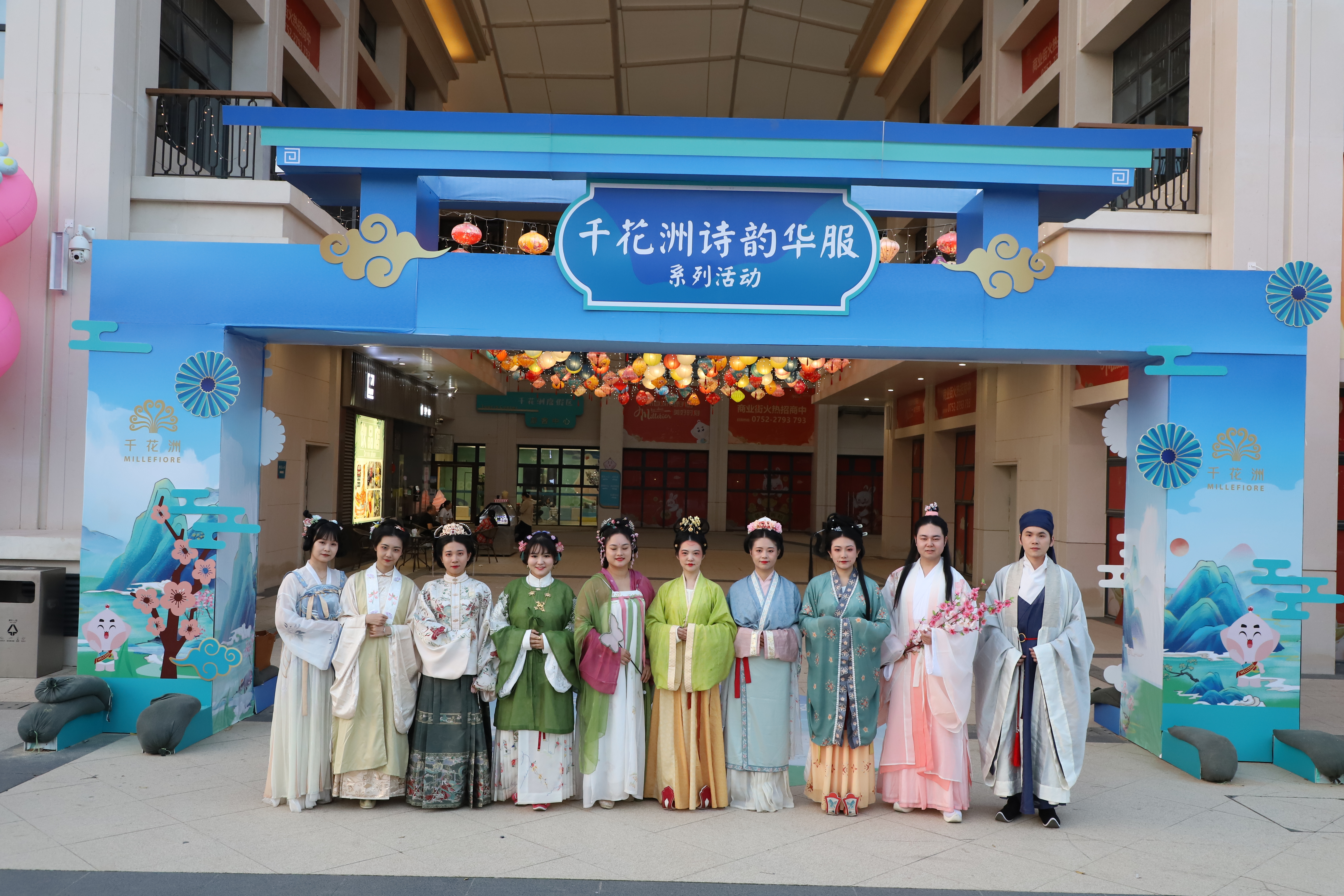 花神祭祀、十二花神、汉服巡游演出，惠州千花洲首届花朝节就在3月12号本周日！